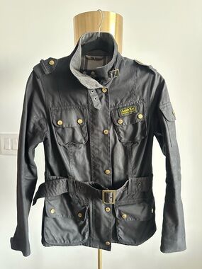 Barbour - Dark Blue Black Utility Jacket - 4